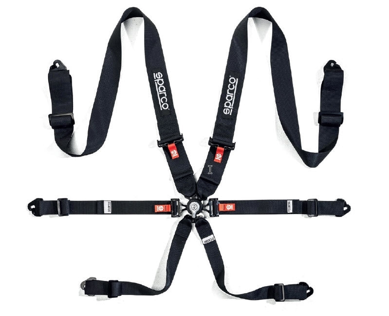 SPARCO COMP H-3 6PT STEEL PD 3" Racing Harness