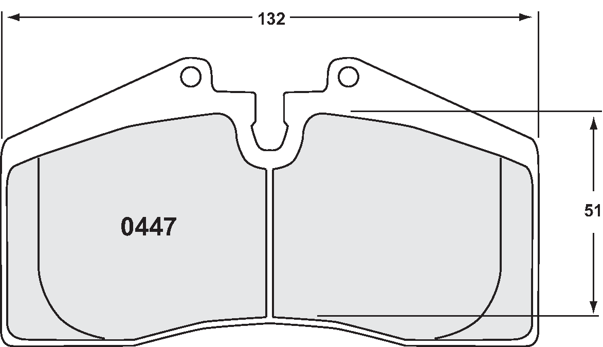 PFC Racing Brake Pads - 0447