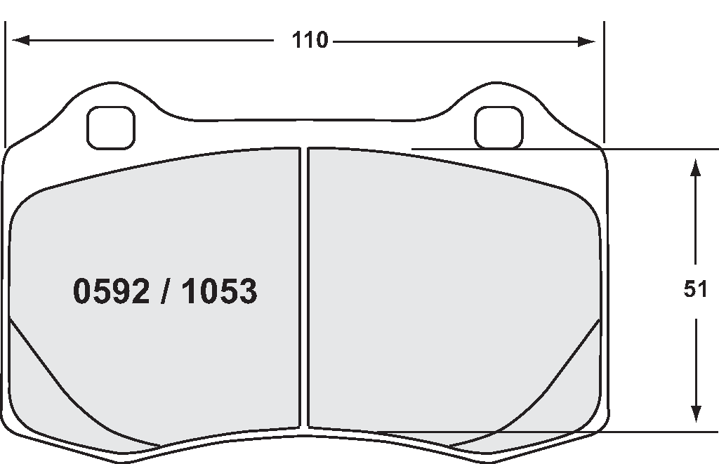 PFC Racing Brake Pads - 0592