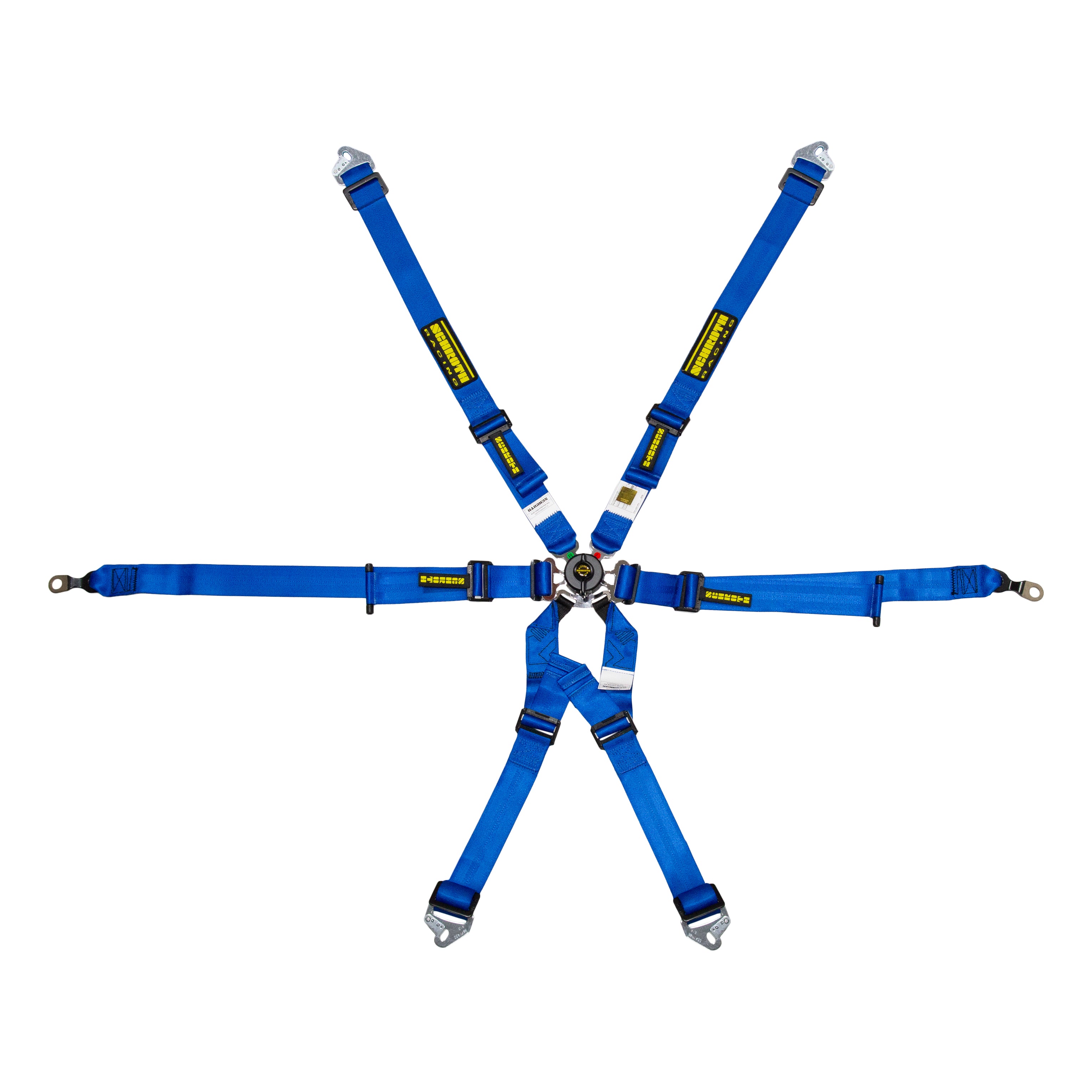 SCHROTH Porsche GT3 Profi 2 x 2 6-Point Racing Harness (2030 FIA Approved)