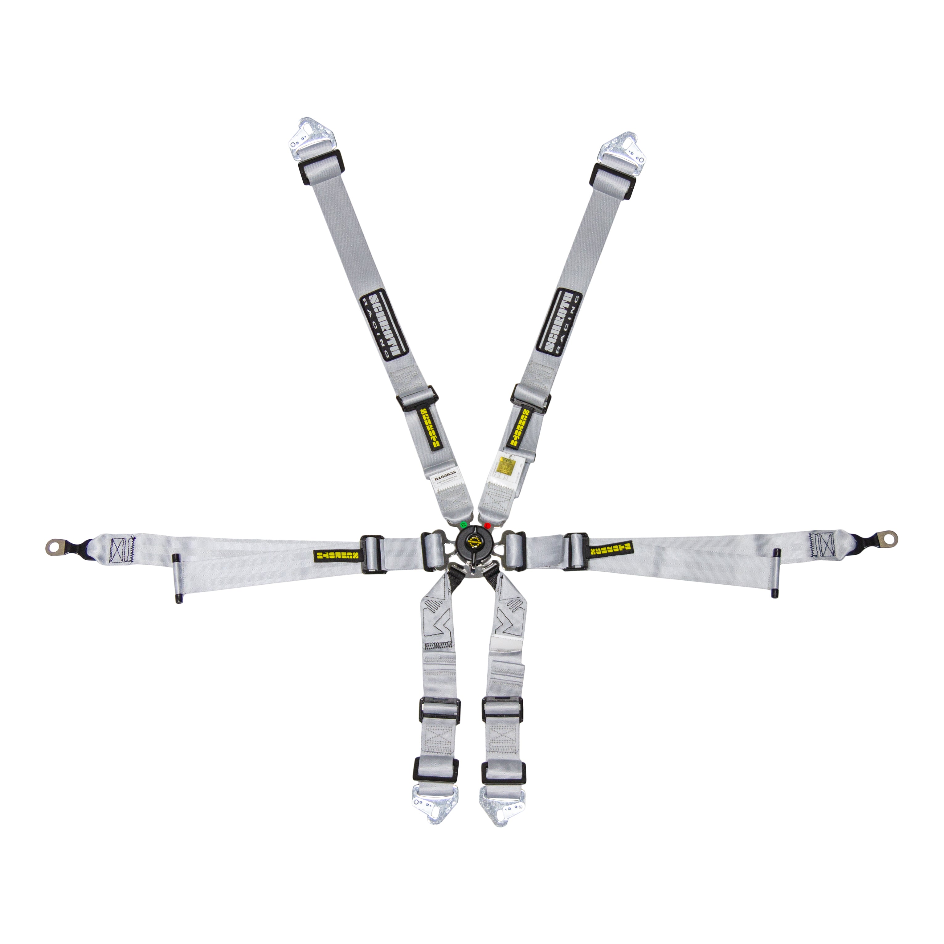 SCHROTH Porsche GT3 Profi 2 x 2 6-Point Racing Harness (2030 FIA Approved)