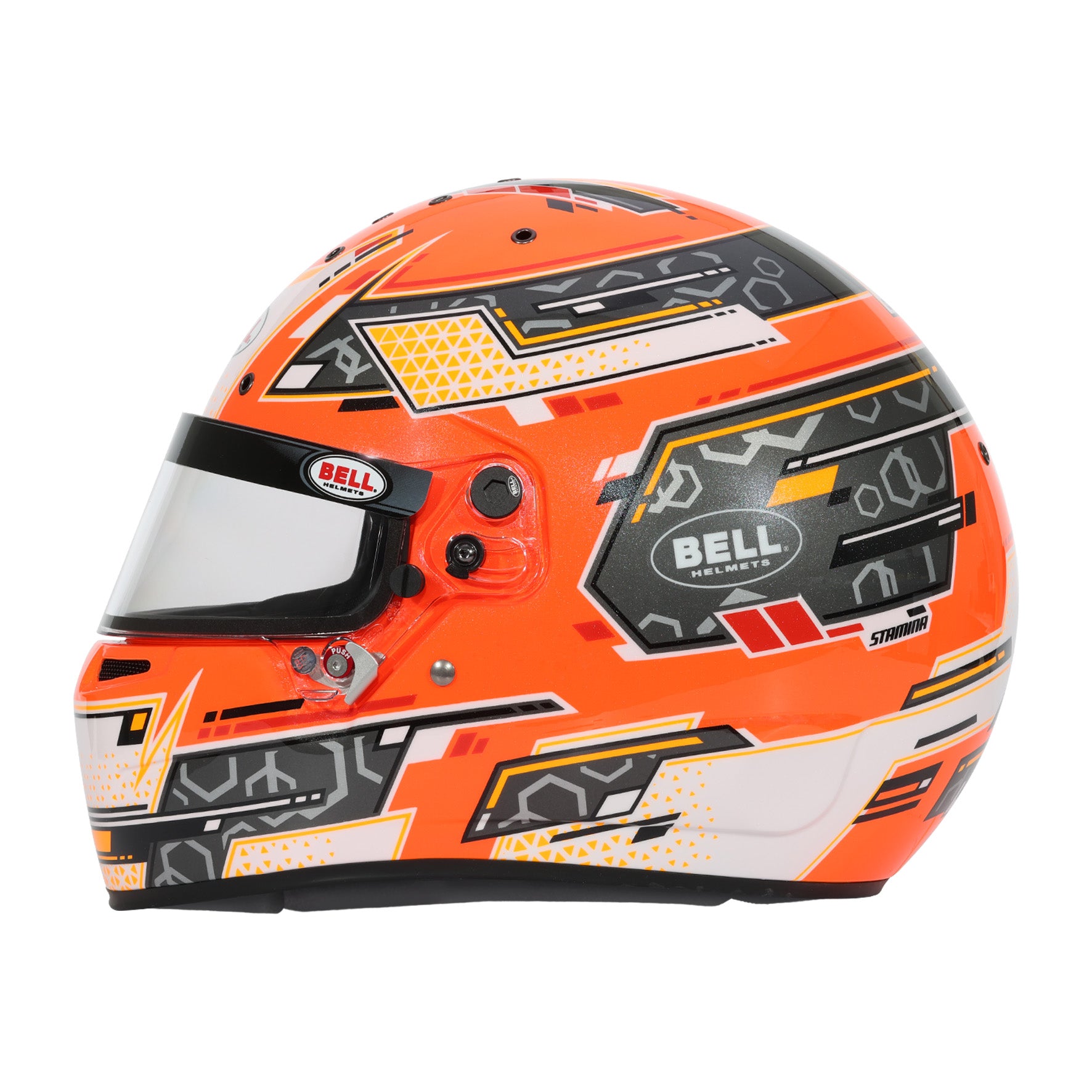 BELL RS7-K STAMINA FIA8878-2024/K2025 Auto Racing Helmet