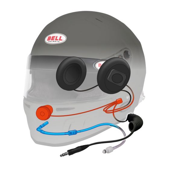 BELL GT6 RD-4C/EC TITANIUM Auto Racing Helmet