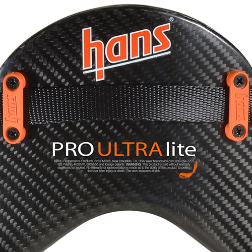 HANS Pro Ultra Lite Head & Neck Restraint (Post Anchor)