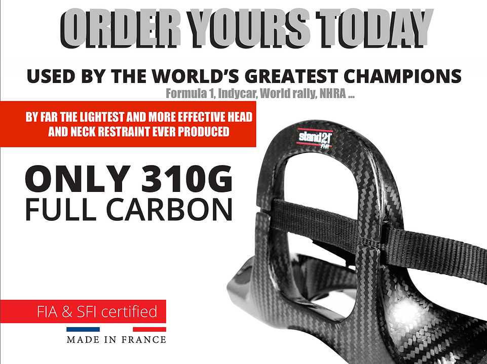 STAND 21 Featherlite Head & Neck Restraint