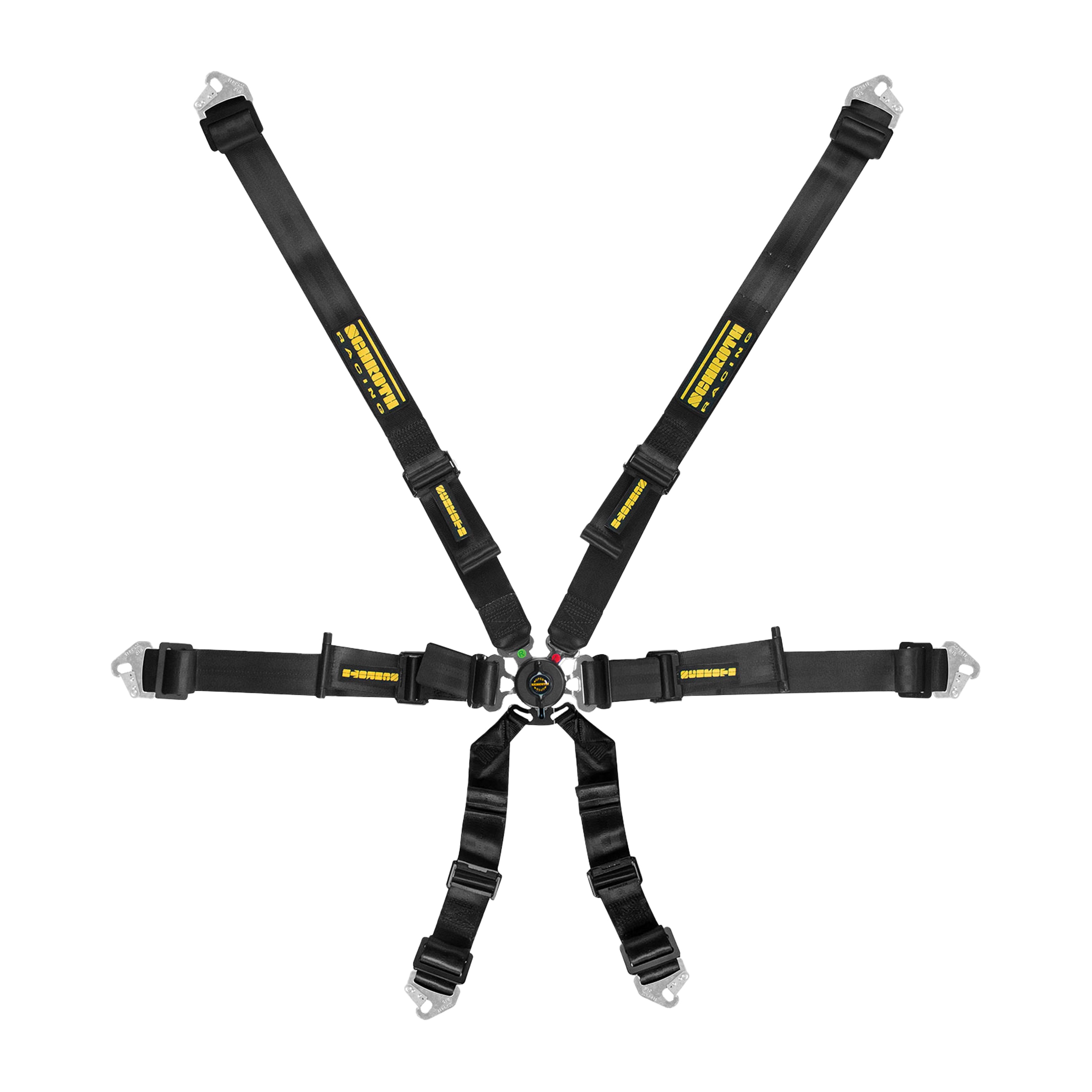 Schroth 2 x 2 Flexi 6-Point Racing Harness (2030 FIA Approved)