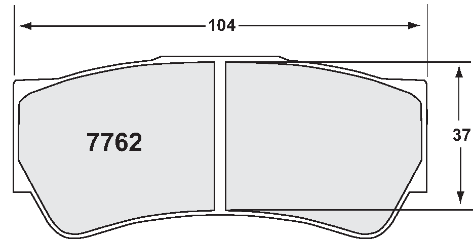 PFC Racing Brake Pads - 7762