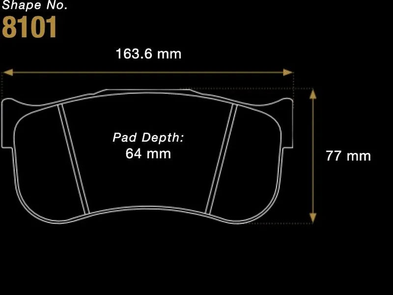 Pagid Racing RSX Premium Brake Pads