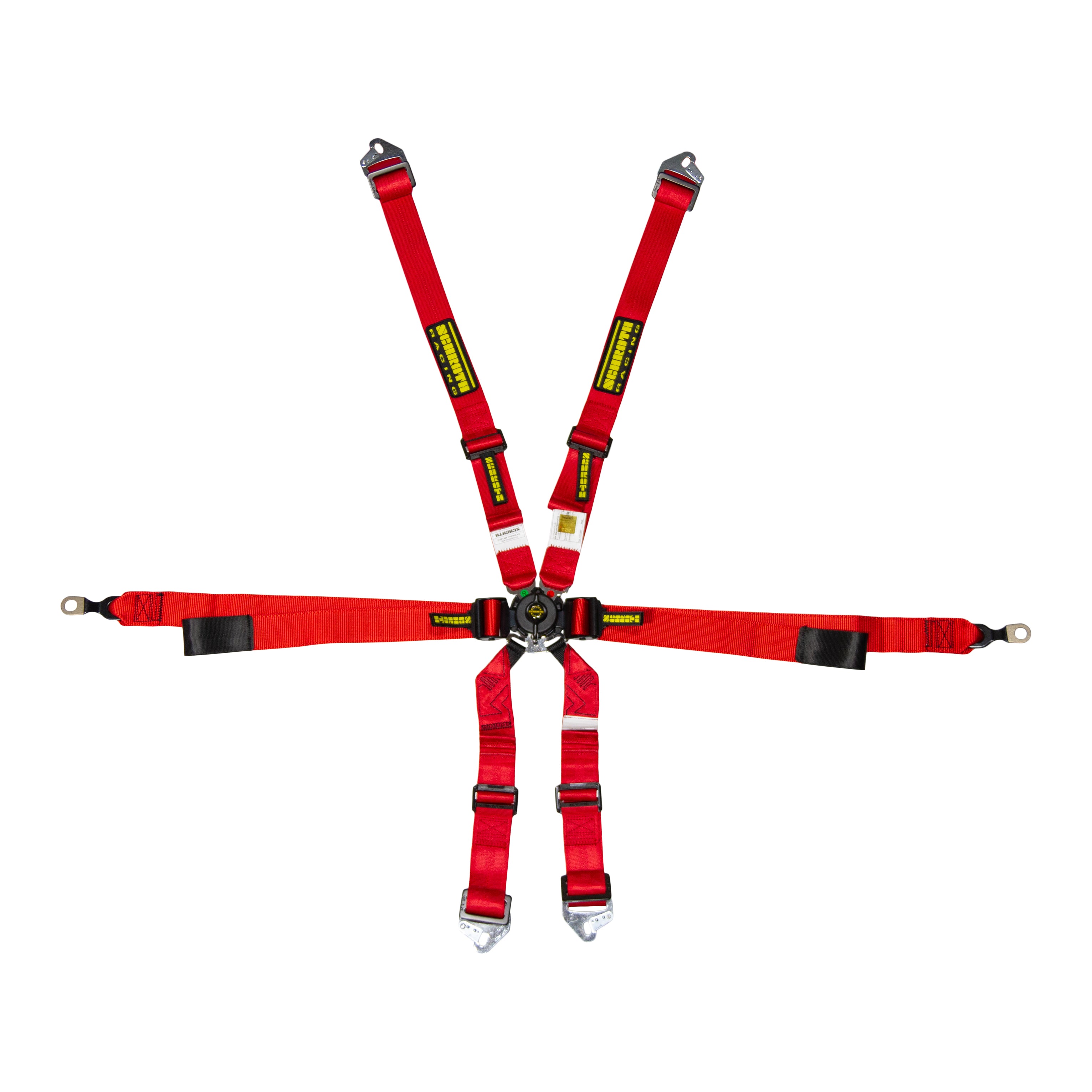 SCHROTH Porsche GT3 Enduro 2 x 2 6-Point Racing Harness (2030 FIA Approved)