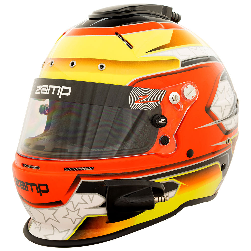 ZAMP RZ-70E Switch Graphic Auto Racing Helmet
