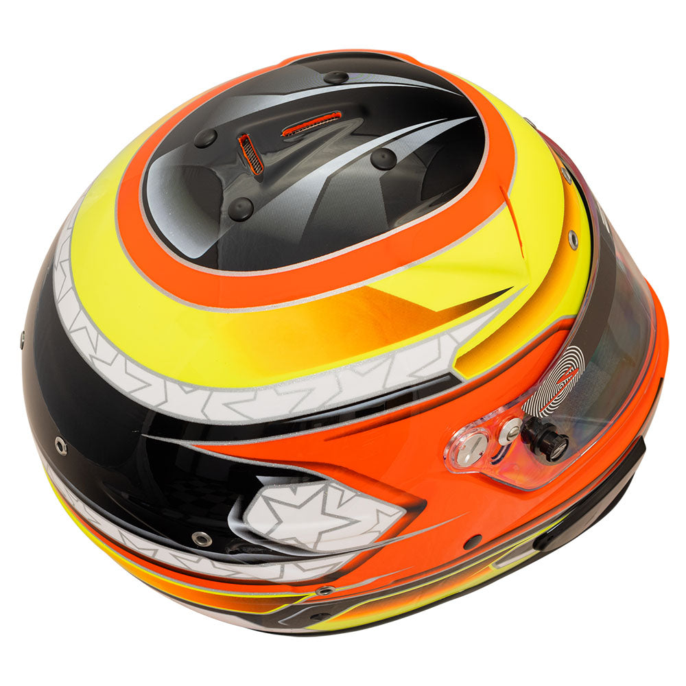 ZAMP RZ-70E Switch Graphic Auto Racing Helmet