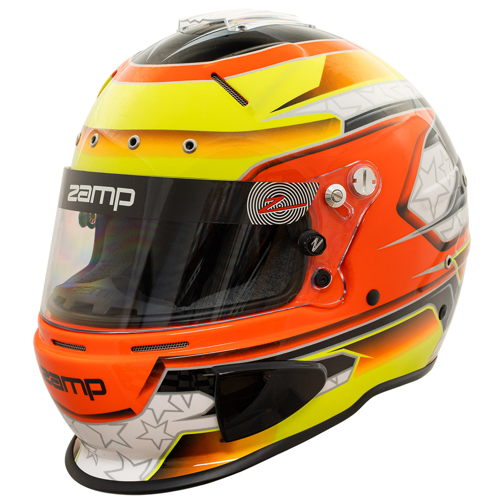 ZAMP RZ-70E Switch Graphic Auto Racing Helmet