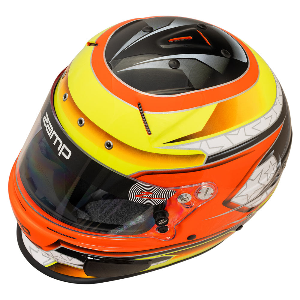 ZAMP RZ-70E Switch Graphic Auto Racing Helmet