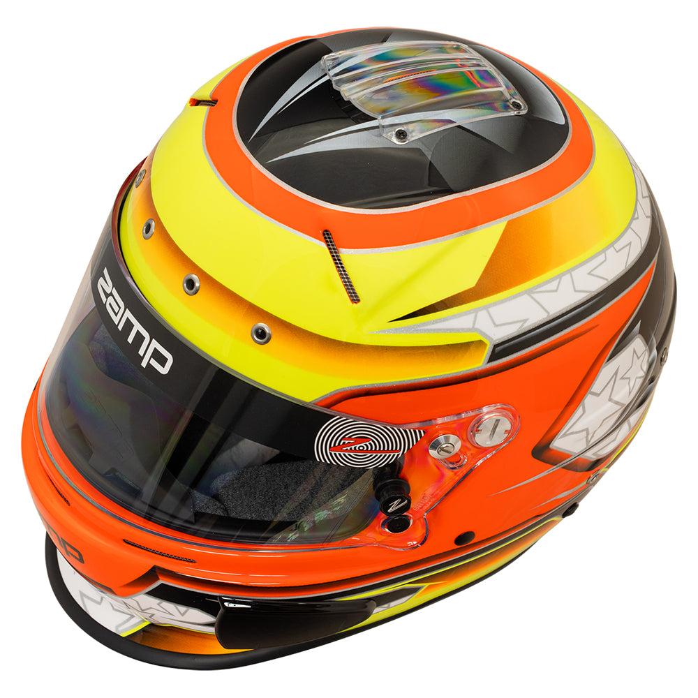 ZAMP RZ-70E Switch Graphic Auto Racing Helmet