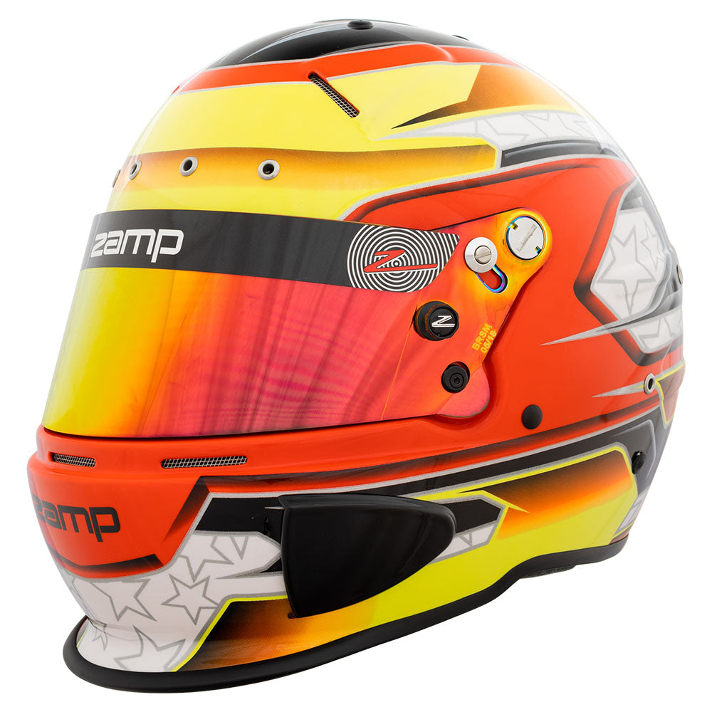 ZAMP RZ-70E Switch Graphic Auto Racing Helmet