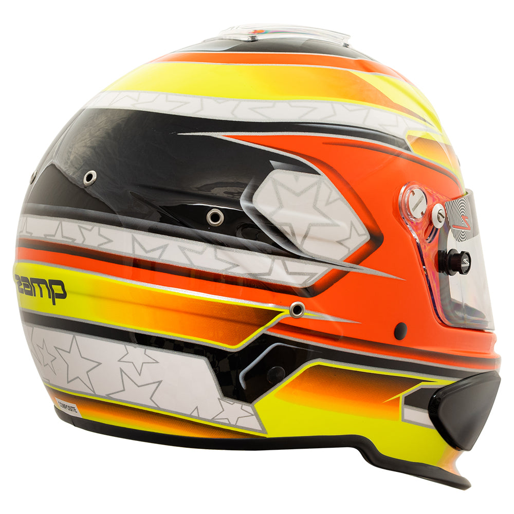 ZAMP RZ-70E Switch Graphic Auto Racing Helmet