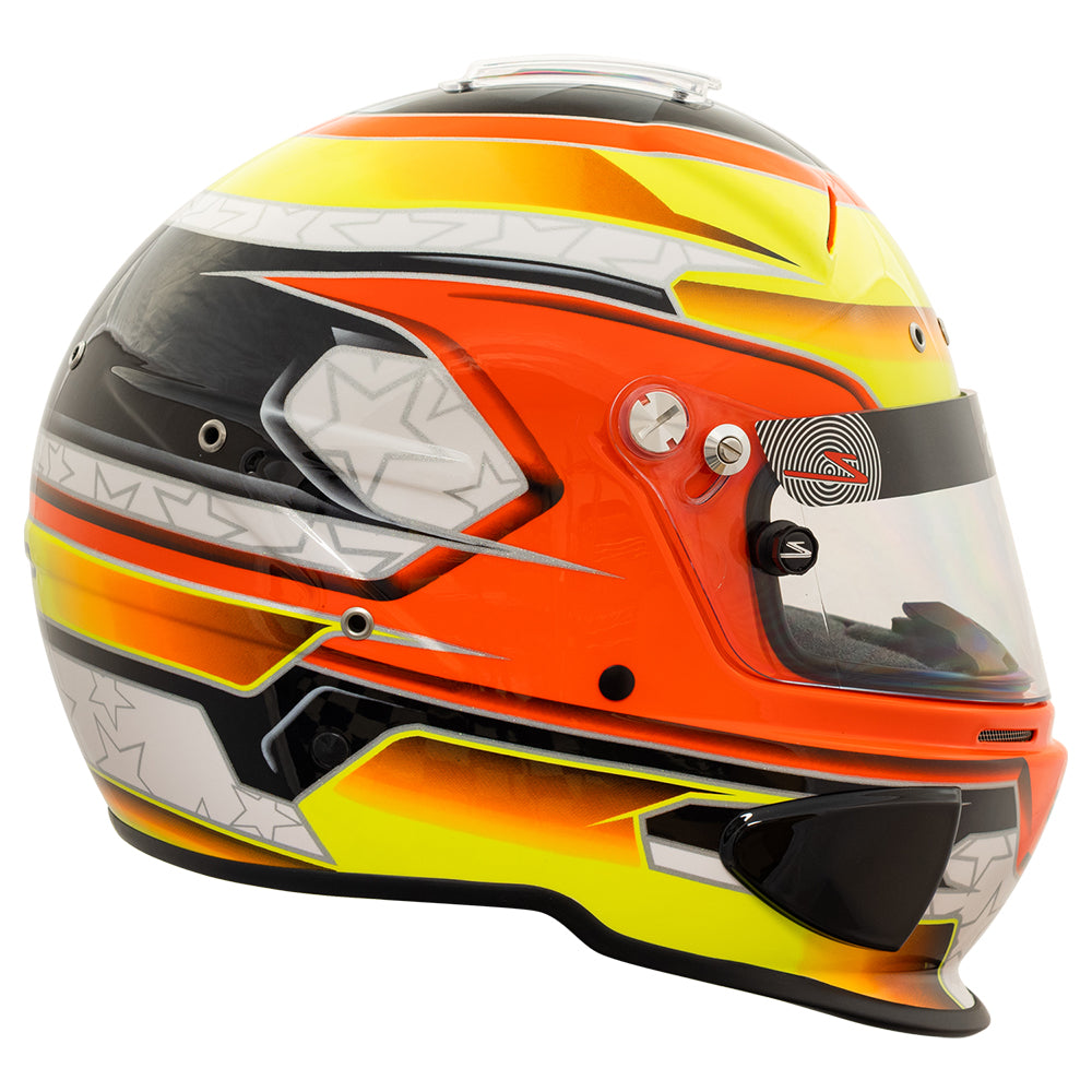 ZAMP RZ-70E Switch Graphic Auto Racing Helmet