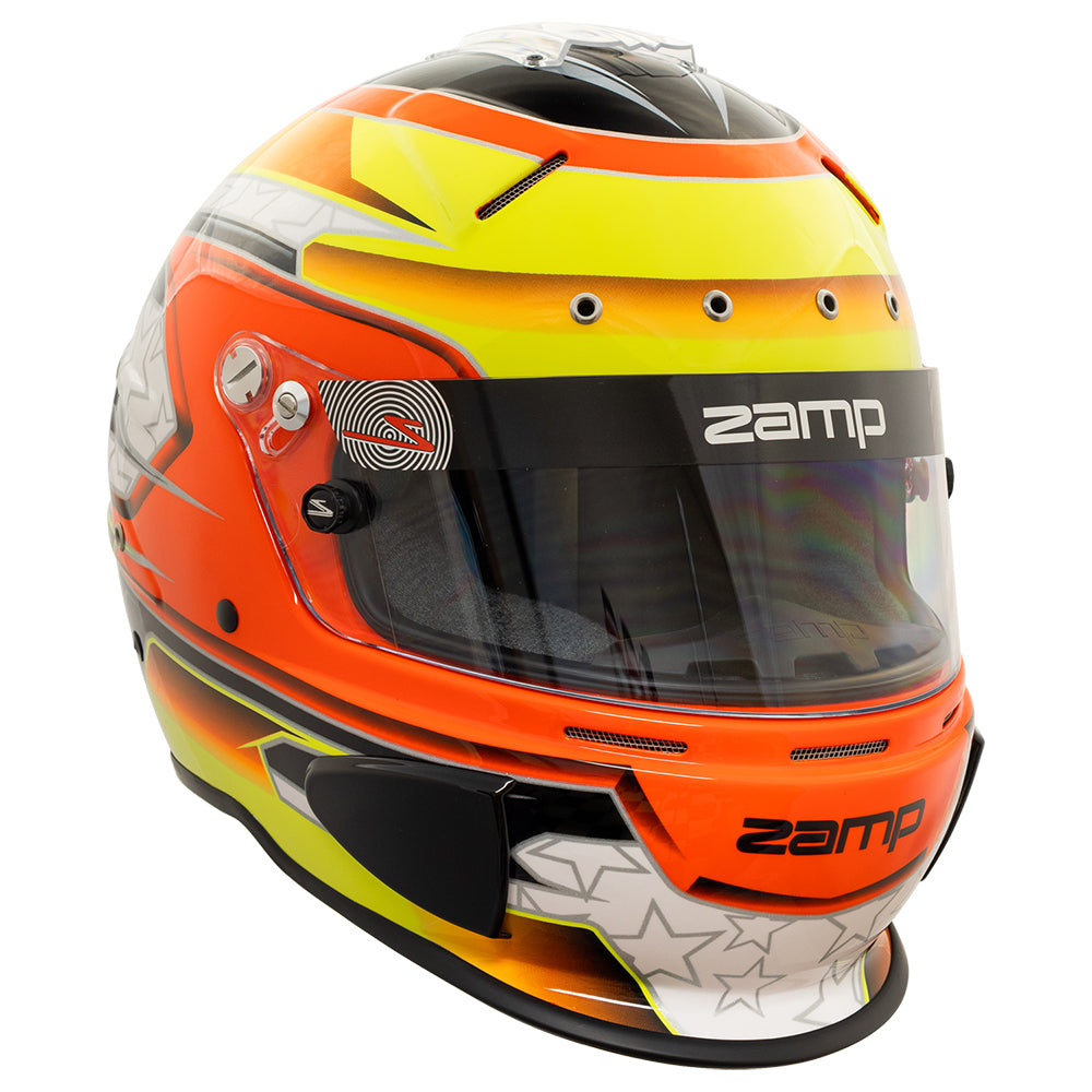 ZAMP RZ-70E Switch Graphic Auto Racing Helmet