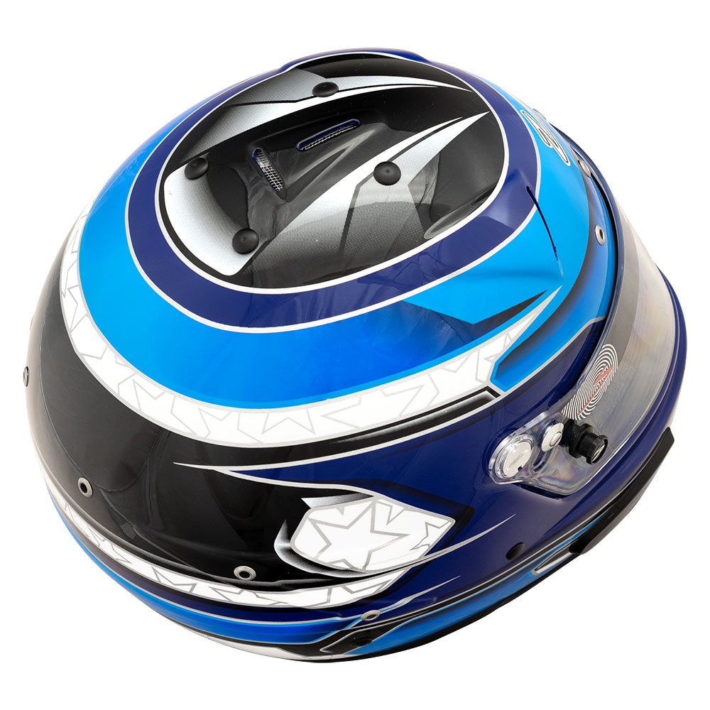 ZAMP RZ-70E Switch Graphic Auto Racing Helmet