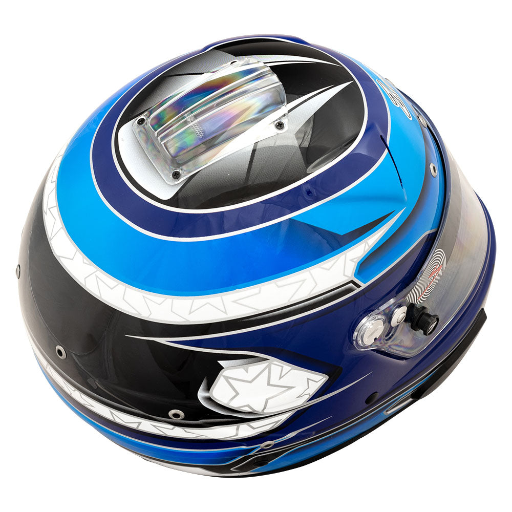 ZAMP RZ-70E Switch Graphic Auto Racing Helmet