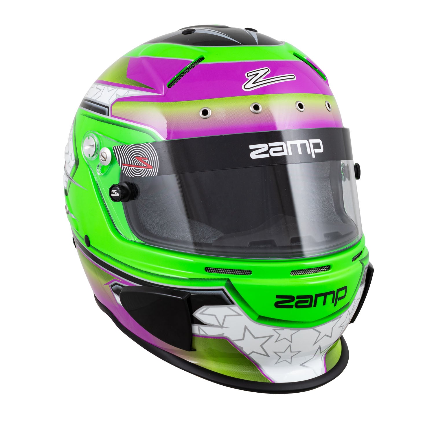 ZAMP RZ-70E Switch Graphic Auto Racing Helmet