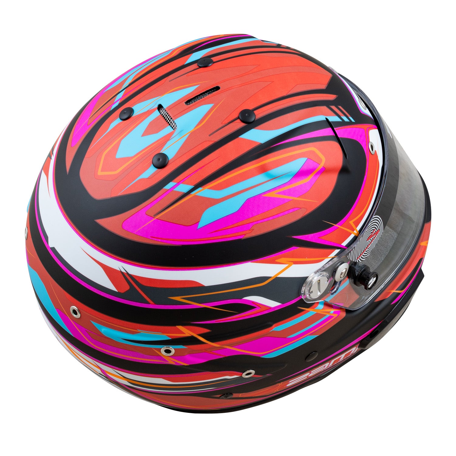 ZAMP RZ-70E Switch Graphic Auto Racing Helmet