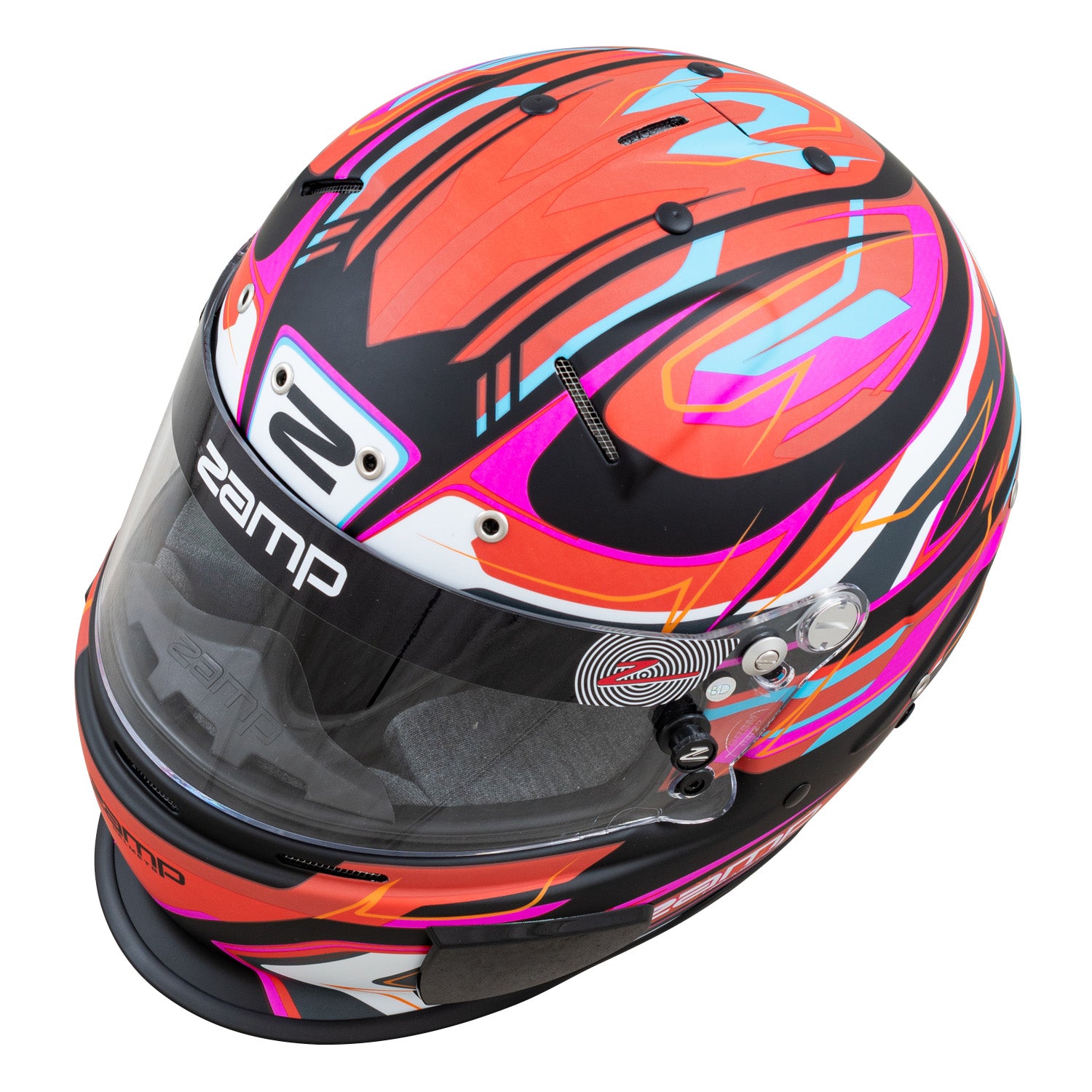 ZAMP RZ-70E Switch Graphic Auto Racing Helmet