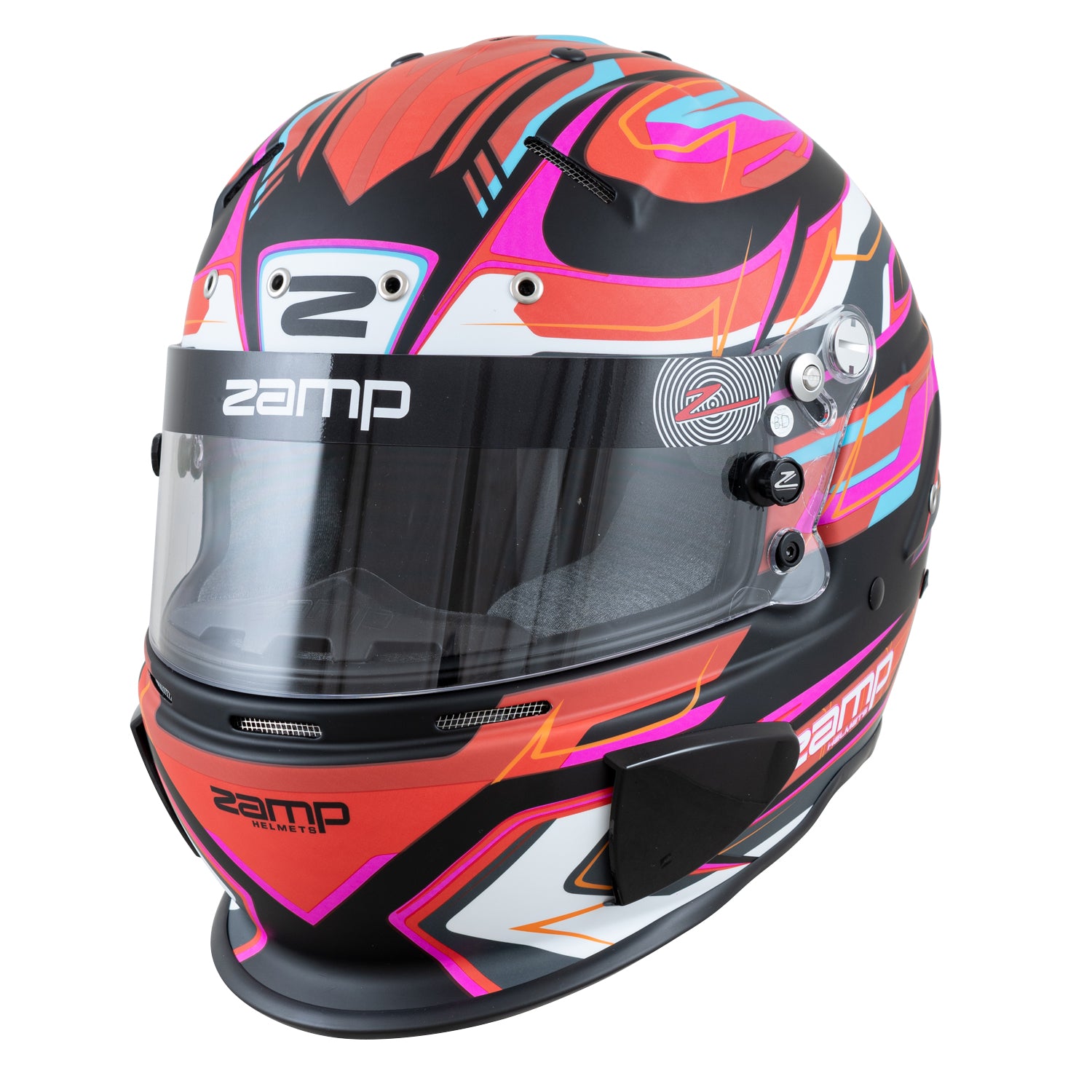 ZAMP RZ-70E Switch Graphic Auto Racing Helmet