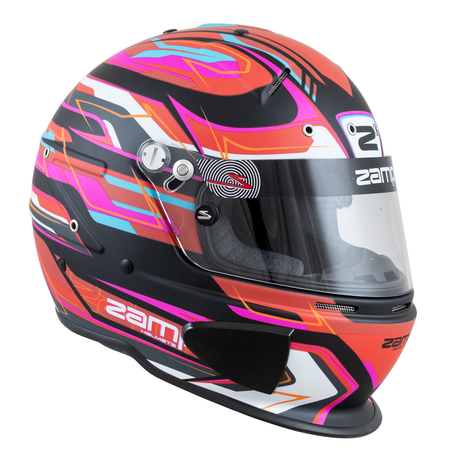 ZAMP RZ-70E Switch Graphic Auto Racing Helmet