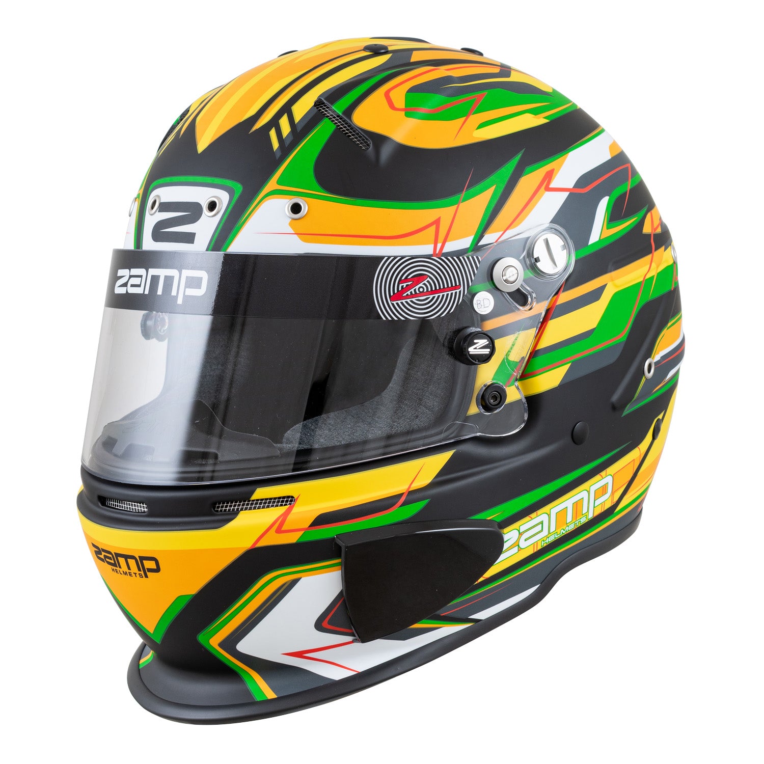ZAMP RZ-70E Switch Graphic Auto Racing Helmet