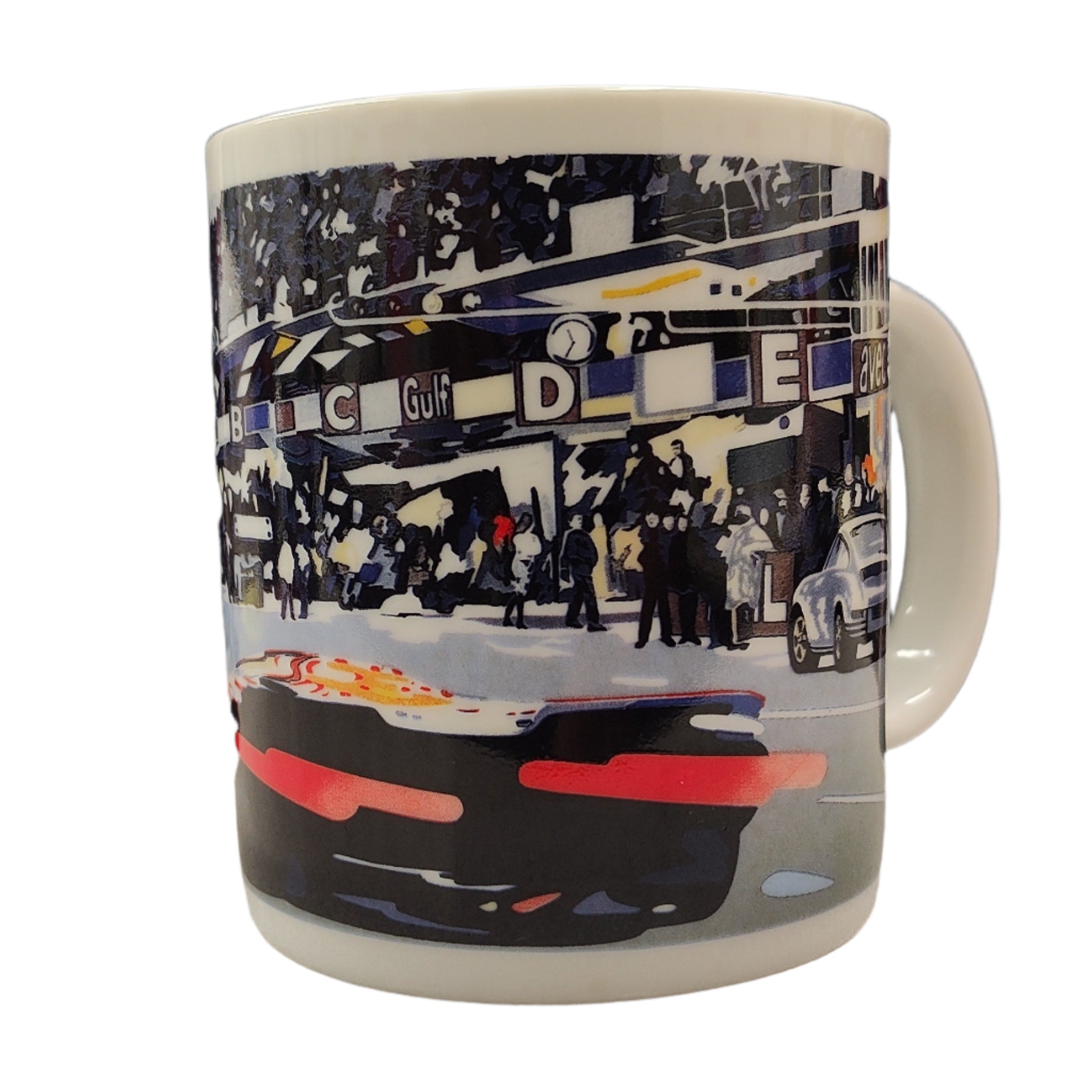 Randy Owens Chaleur Motorsports Themed Mug