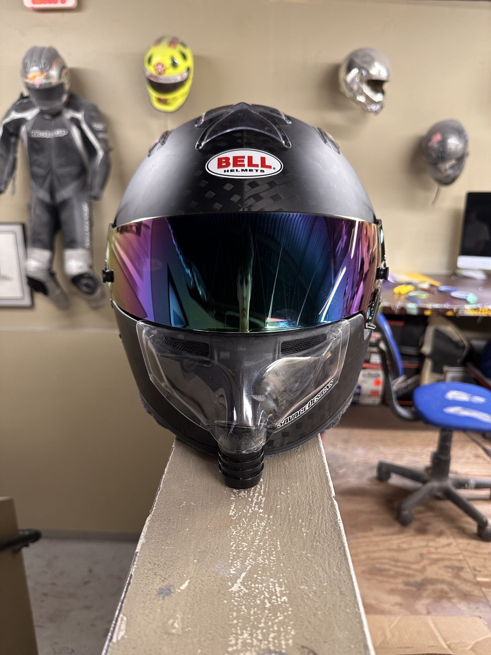 SAVAGE DESIGNS BELL HP7 FRONT Air Adapter