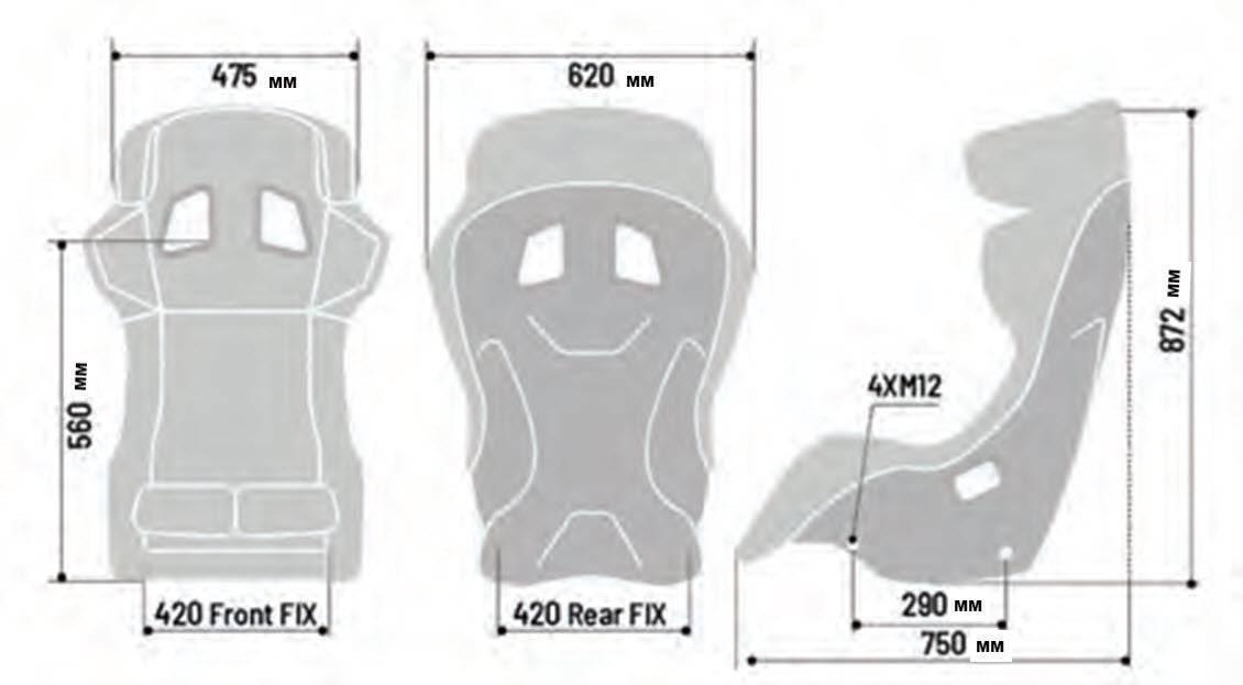 SPARCO ADV XT Racing Seat