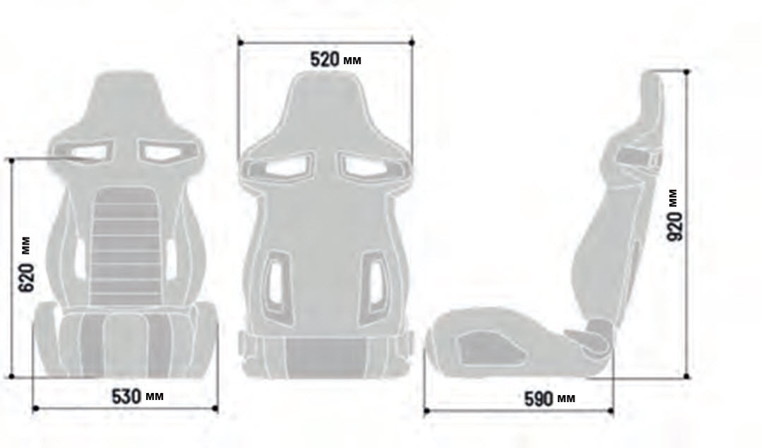 SPARCO R333 Sport Seat