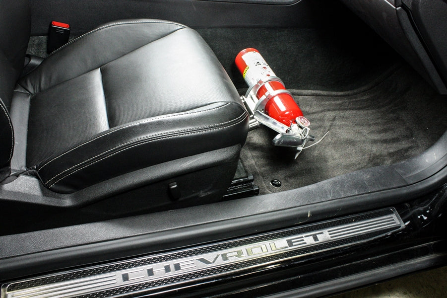 BREY KRAUSE R-2150 Fire Extinguisher Mount for 5th gen ('10-'15) Camaro