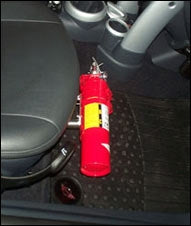 BREY KRAUSE R-2210 Fire Extinguisher Mount for Mini (2002-2006)