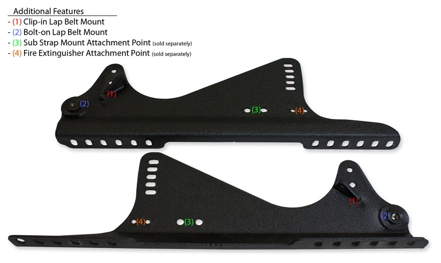 BREY KRAUSE R-9251 Passenger Seats Between 440mm to 427mm wide at mount point