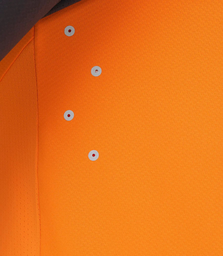 McLaren F1 2025 MEN'S TEAM POLO SHIRT - Papaya
