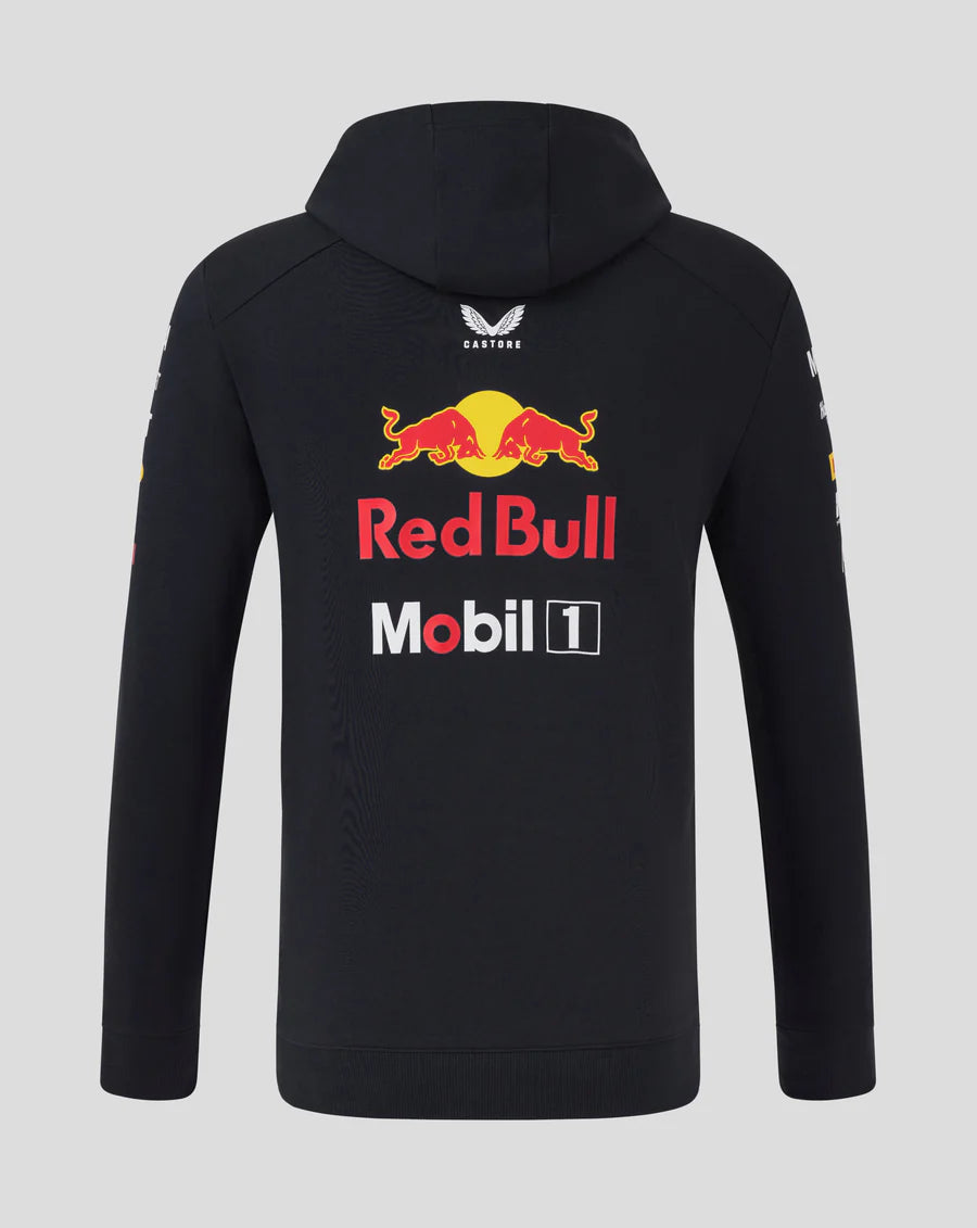 Red Bull Racing F1 Men's 2025 Team Pullover Hoodie - Navy