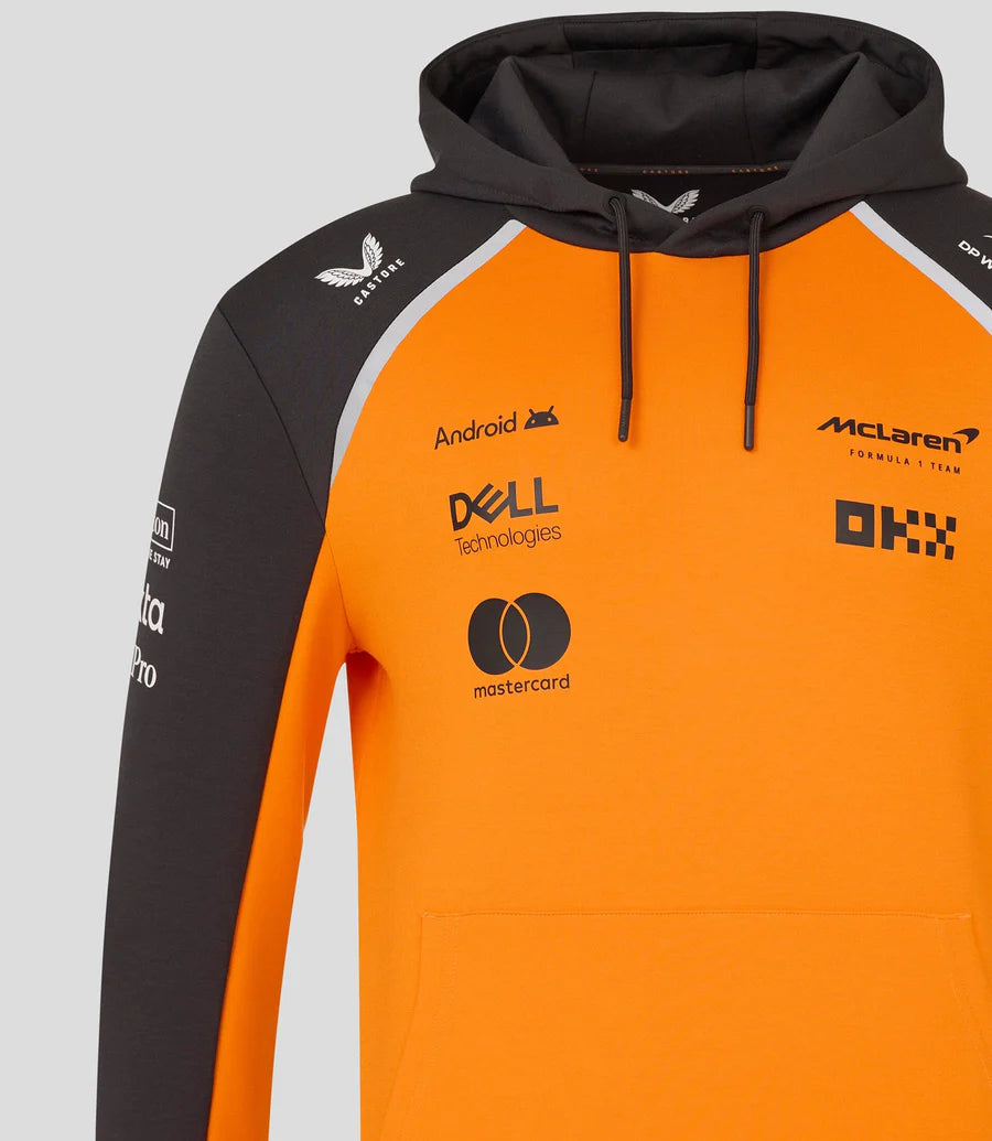 McLaren F1 2025 Team Hoodie - Papaya