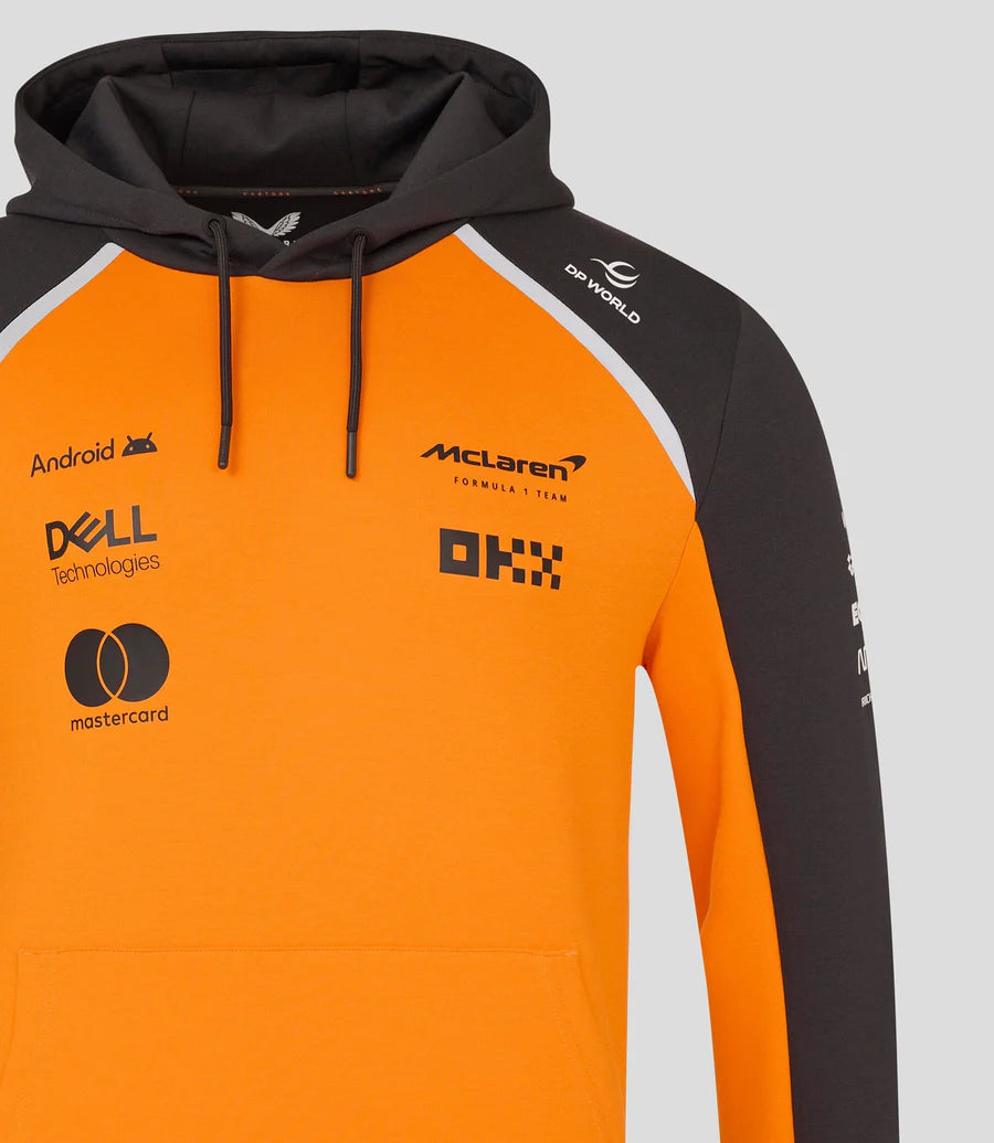 McLaren F1 2025 Team Hoodie - Papaya