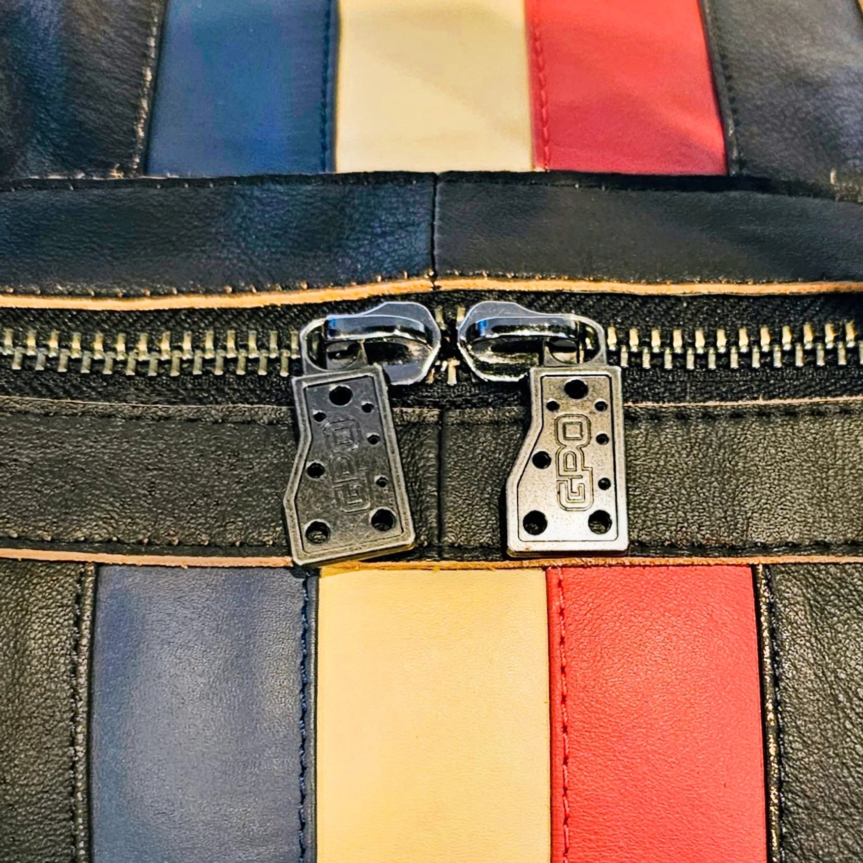 Limited Edition Vintage Leather Track Sport Helmet & Gear Bag