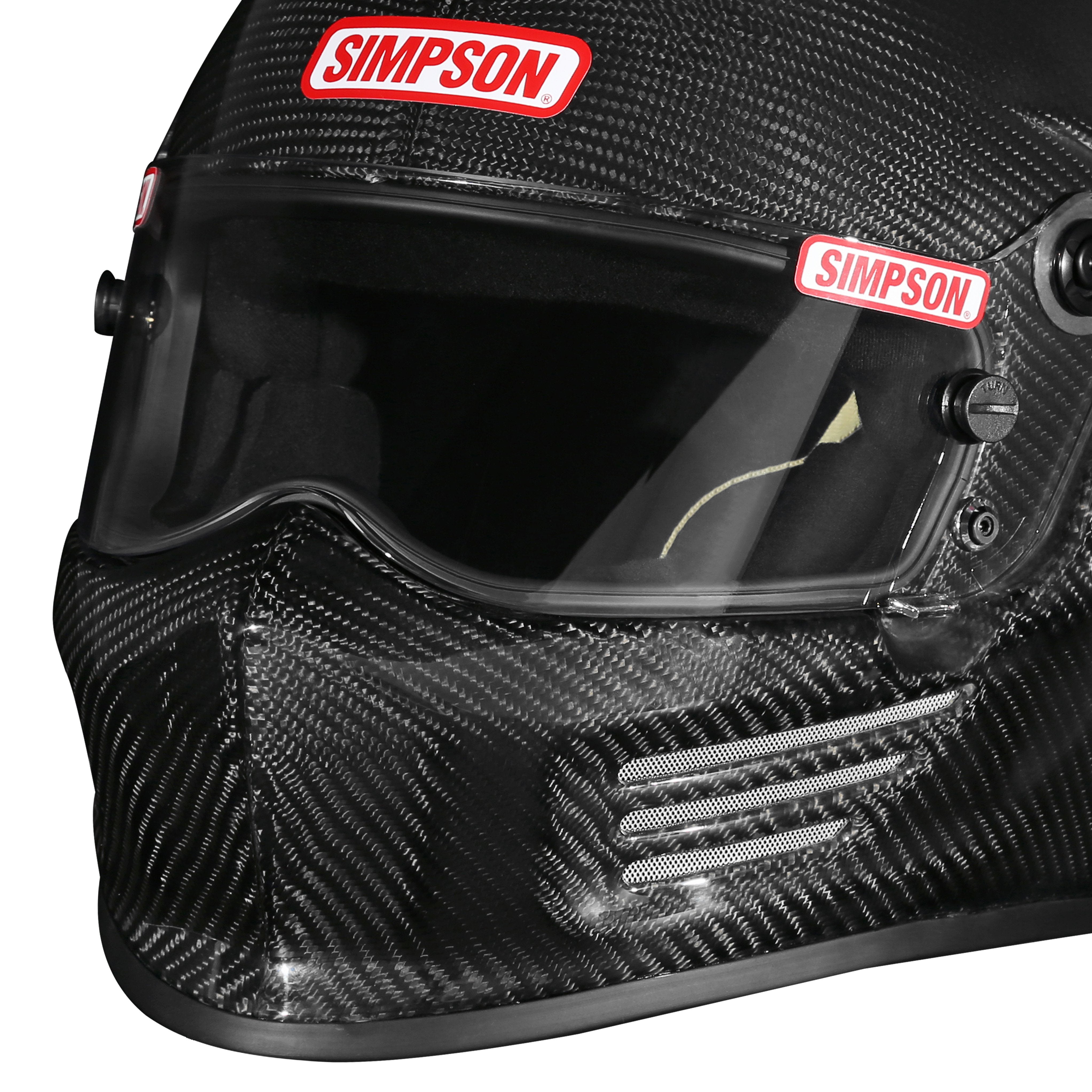 Simpson Carbon Bandit SA2025 Auto Racing Helmet