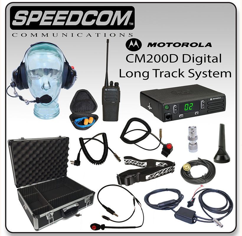 SPEEDCOM Motorola CM200D Digital Pro Long Track System, 16-Channel