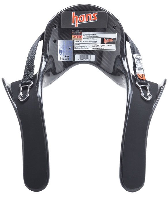 HANS Pro Ultra Lite Head & Neck Restraint (Post Anchor)
