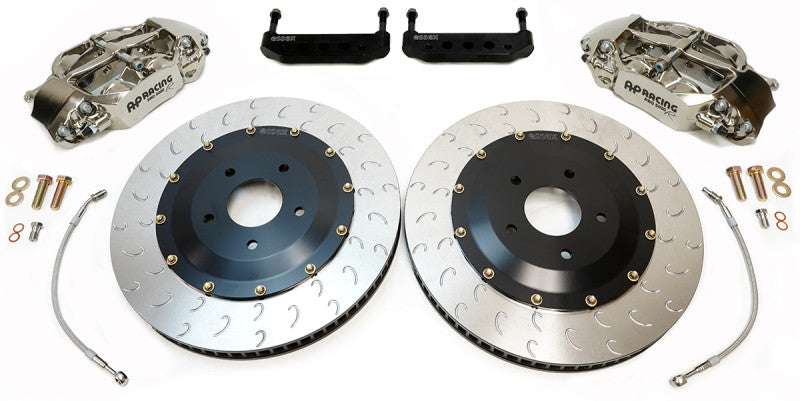 AP Racing Endurance Competition Nickel Plated Big Brake Kit- Rear- Fits Porsche 992 w/Iron