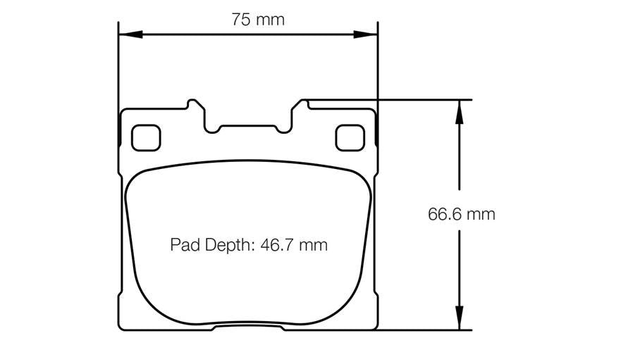 Endless Street Front & Rear Brake Pad Kit- Fits GR Corolla & GR Yaris - EP558/EP559