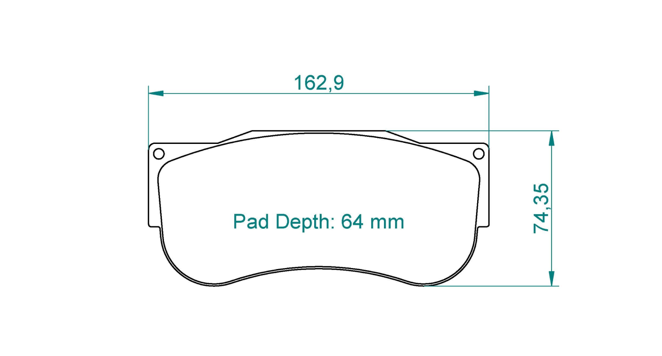 Pagid Racing Brake Pads - 2566