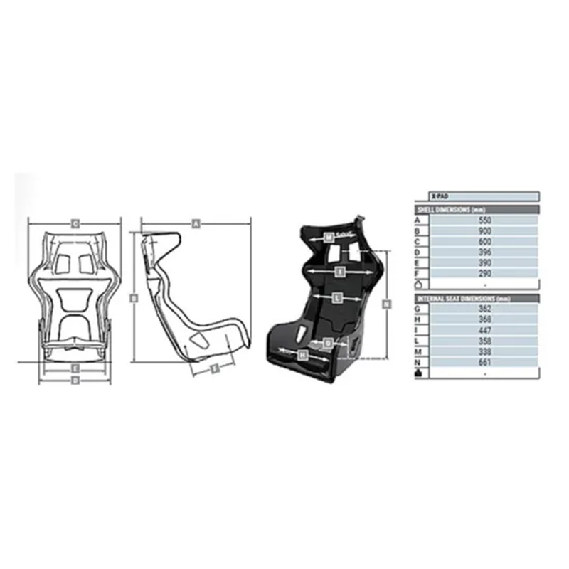 SABELT X-PAD Racing Seat