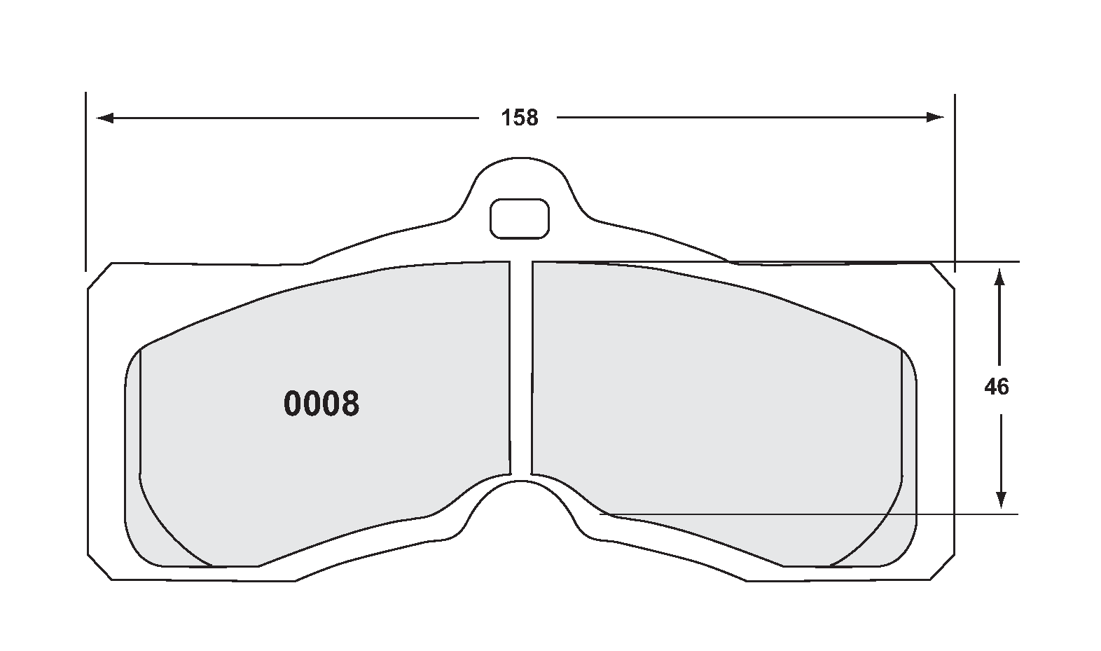 PFC Racing Brake Pads - 0008
